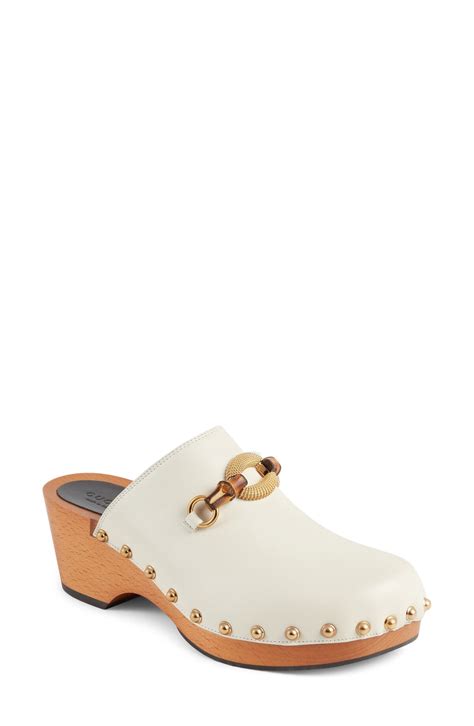 gucci bamboo clogs|gucci clogs 2021.